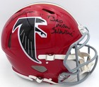 Andre Rison Signed Falcons Red Throwback Full Size Authentic Helmet Showtime BAS