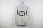 Vintage 90s Streetwear Mens XL Ludington Michigan Sailing Sweatshirt Gray USA