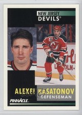 1991-92 Pinnacle Alexei Kasatonov #255 0a4