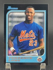 1997 Bowman #187 Terrence Long Mets Rookie Card Bin-3907. rookie card picture