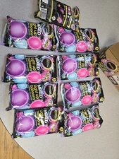 Illooms LED Light Up Balloons...lot Of ( 9 ) 5- Packs.purple,pink Pastels.new