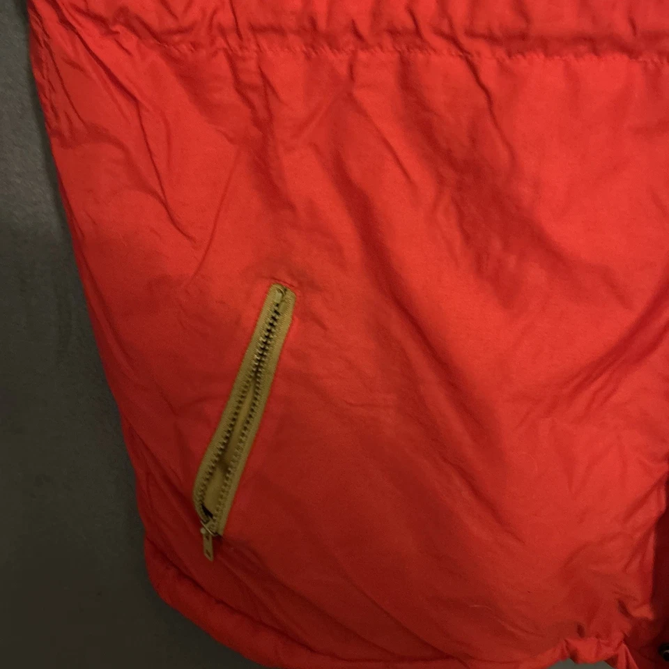 Vintage San Francisco 49ers Jacket Men’s L Red Gold Puffer Coat Big Logo NFL - Image 3 of 4