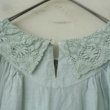 nest Robe Lace Collar 2-Way Smock Dress Size F
