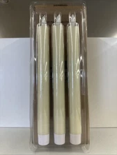 Flameless Taper Candles with Remote Timer, Real Wax LED Flickering Candlesticks