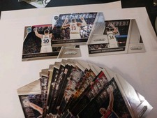 2017-18 Prizm Basketball COMPLETE 25 Card Set GET HYPED Curry, Giannis, LeBron +