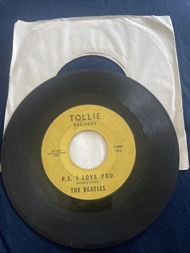 The Beatles - Love Me Do / P.S. I Love You 45 RPM Record 7” Fast Shipping