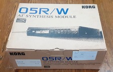 KORG 05R/W AI Synthesizer Sound Module Tested from Japan