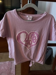 Chloe Girls Pink Crop Top 12