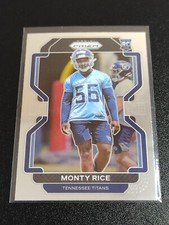 🔥📈2021 Prizm Monty Rice Rookie Base #420 Tennessee Titans RC📈🔥