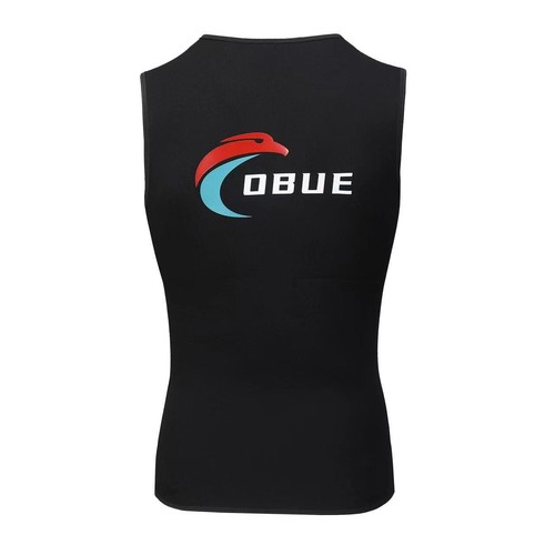 OBUE 2MM Wetsuit Vest Neoprene Sleeveless Thermal Warm Zipper Diving Swimming AU - Picture 4 of 8
