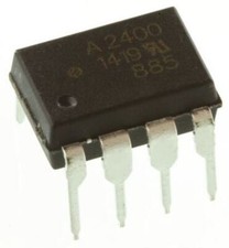 Image of 1 x Broadcom HCPL-2400-000E DC Input Logic Gate Output Optocoupler, Through Hole