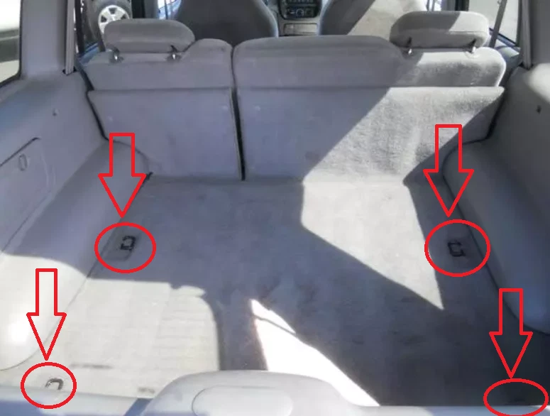 Rear Trunk Floor Style Organizer Mesh Cargo Net for FORD EXPLORER 1996-2001 New - Image 2 of 4