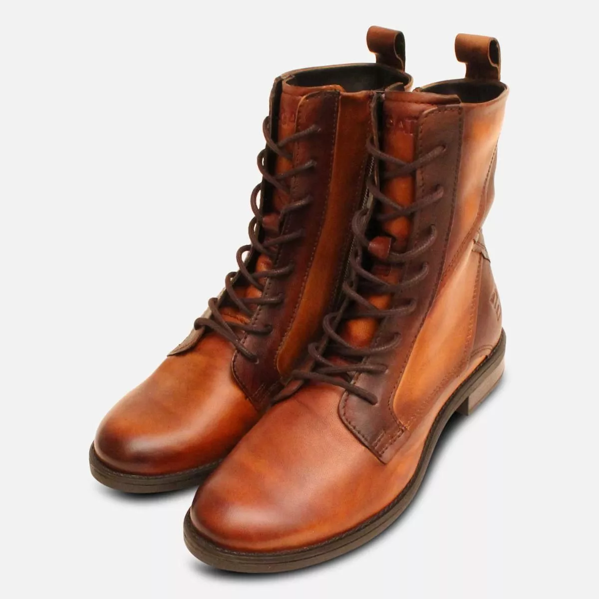 Designer sales tan boots