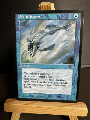 MTG - MYSTIC REMORA - ICE AGE  - ENGLISCH