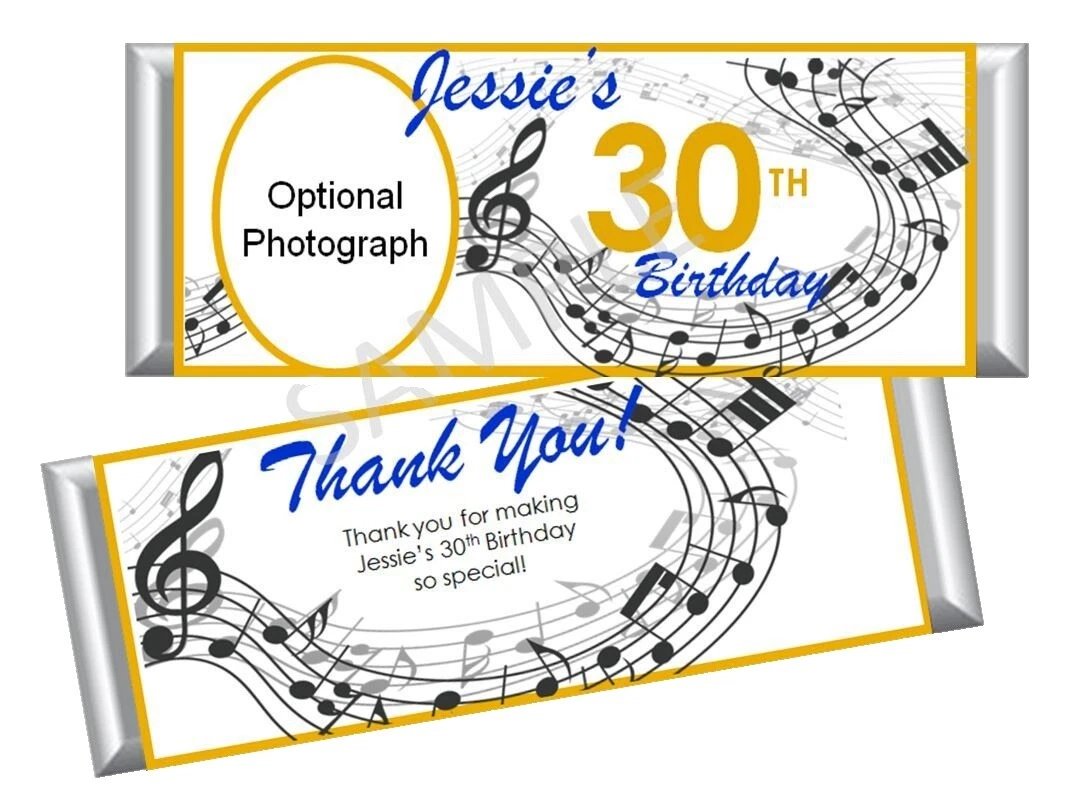 Música Cumpleaños Party Favors & Bolsa Rellenos