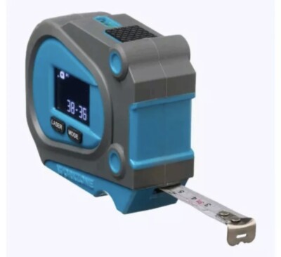 Workzone Digitales Akku Maßband- Laser,Rollband (3.00m) ,Wasserwaage - KG2 255