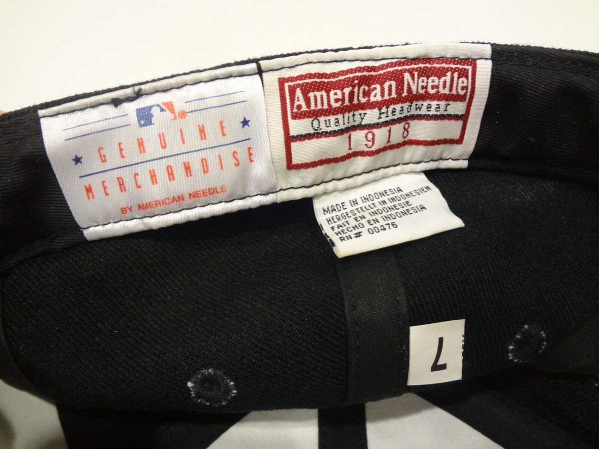 Vintage MLB Chicago White Sox LOGO Fitted 7 Hat 90s American