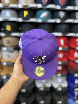 New Era Detroit Tigers Swinging Tiger Purple 59Fifty Fitted