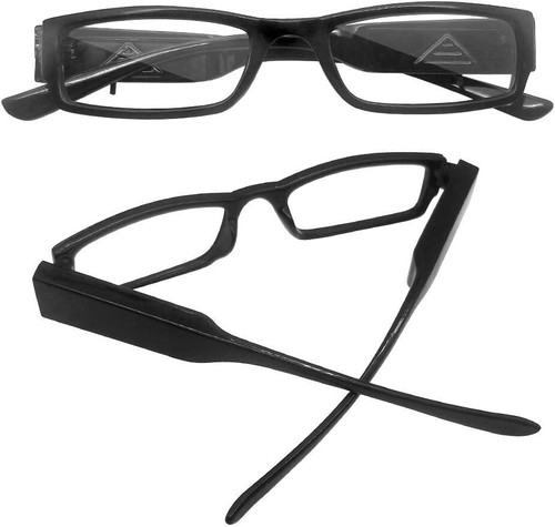 Led Lighted Bright Reading Glasses - Compact Full Frame - BOX of 12 Glasses - Picture 2 of 9