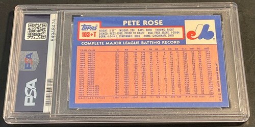 AFFORDABLE PETE ROSE  PSA GRADED CARDS 7, 8, & 9 PHILLIES REDS - Picture 72 of 103