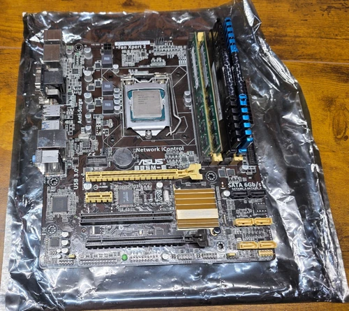 i7-4790k, Asus z85m-e, 32GB ram