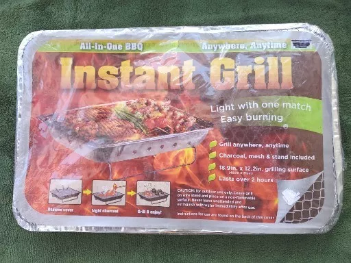 Large disposable cheap bbq