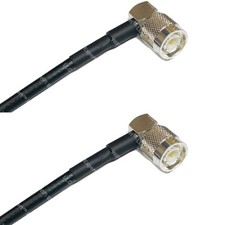 RG58 TNC Male Angle to TNC Male Angle Coaxial RF Cable USA-Ship Lot