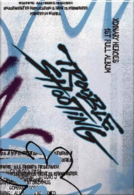 XDINARY HEROES [TROUBLESHOOTING] 1st Album A Ver CD+6Foto Buch+Essay+5 Karte+etc
