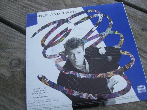 DAVID BOWIE 1984 "tonight" NEW/MINT ORGNL LIMITED EDTN US FOLD-OUT POSTER SLV 7" - Picture 2 of 4