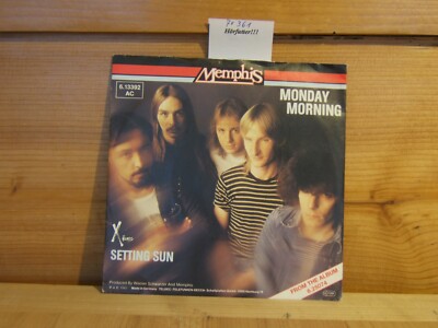 .@@@ 7'' Single, Memphis, monday morning - setting sun, X Records 1982