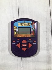HANGMAN Handheld Electronic Game Hasbro Milton Bradley Works