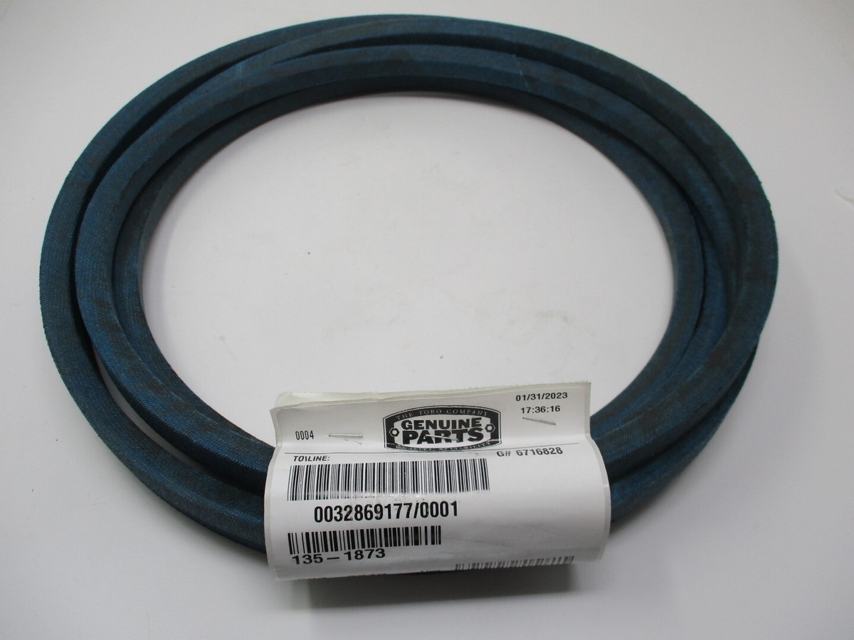 Genuine Toro 135-1873 V-Belt Z Master Titan Zero Turn Made