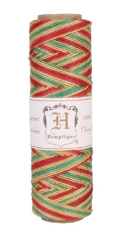 0,5 mm Bunt Hanfkordel Spule Schmuckherstellung Makramee Häkeln Geschenkverpackung - Bild 3 von 6