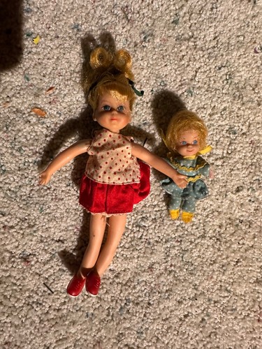 Mattel Buffy & Mrs Beasley Puppen, Family Affair Line, 1967, gebrauchter Zustand