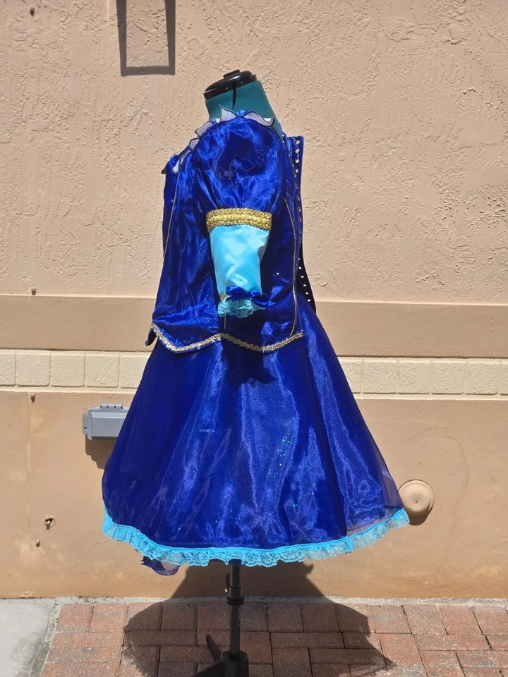 Barbie y las 12 Princesas Bailarinas Courtney Vestido Bailarina Azul Talla 22 Foto 4 de 4