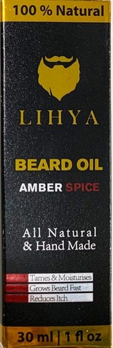 Beard Oil Amber Spice All natural & Hand Made - Picture 3 of 6