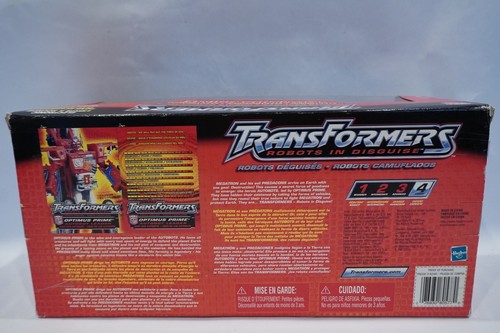 2001 Transformers Robots In Disguise Optimus Prime Fire Truck BRAND NEW NIB! - Picture 2 of 12