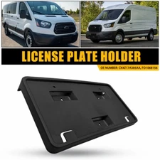 For 2015-2019 Ford Transit 150 250 Front License Plate Frame Tag Holder Bracket