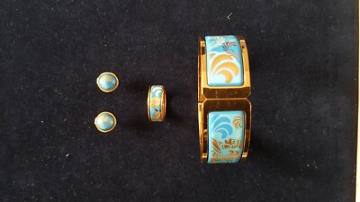 100% Original, FREY WILLE, SCHMUCKSET, ARMREIF, RING, OHRSTECKER