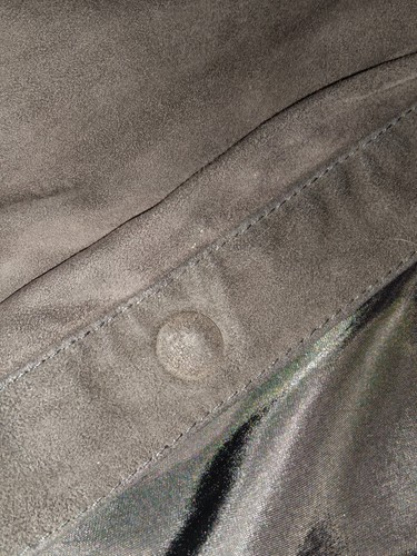Bally of Switzerland Women's 6 Vintage Suede Jacket Black Pockets Lined Italy - Picture 14 of 23