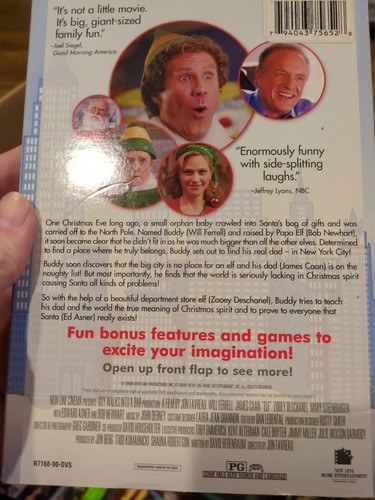 SEALED Elf 2 DVD Set from 2004 starring Will Farrell, Zooey Deschanel - Picture 2 of 2