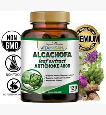 Liver Detox Cleanse Support w Milk Thistle Artichoke B complex vitamin C