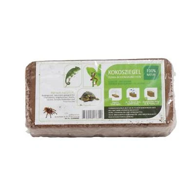 ProFlora® Kokosfaser Bodengrund fein 650g ergibt je ca. 8 Liter Einstreu