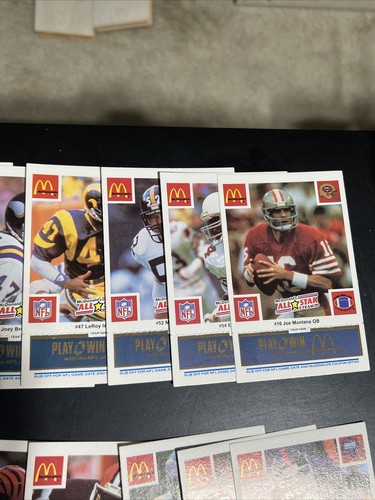 🔥1986 McDonalds All-Star Team Set 30 (Payton, Marino, Montana, Taylor, McMahon) - Picture 4 of 23