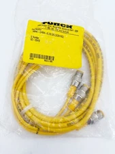 New Turck V8RK-2/RS4-0.2/0.2/0.2/CS11632 VB2 Molded Twin Junction Cable U2-12413