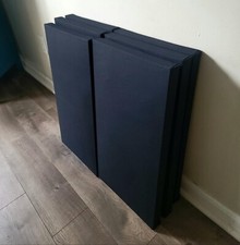 6 Sound Absorbing Acoustic Wall Panels BLACK - SET of 6