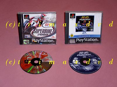 2x PS1 _ Superbike 2000 & Moto Racer 2 __ Über 1000 weitere Spiele im SHOP