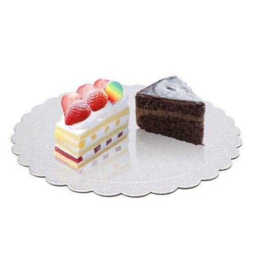 15 Pack Round Cake Boards 10-inch Premium Silver Cake Circles Cardboard Scall... - Picture 4 of 4