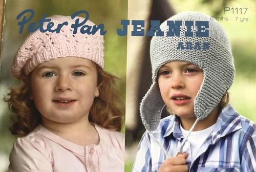 Peter Pan P1117 6 mths-7 y Childrens Hat/Beanies knit pattern - Picture 3 of 4