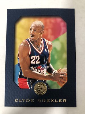 1996-97 Skybox  CLYDE DREXLER #30 Houston Rockets